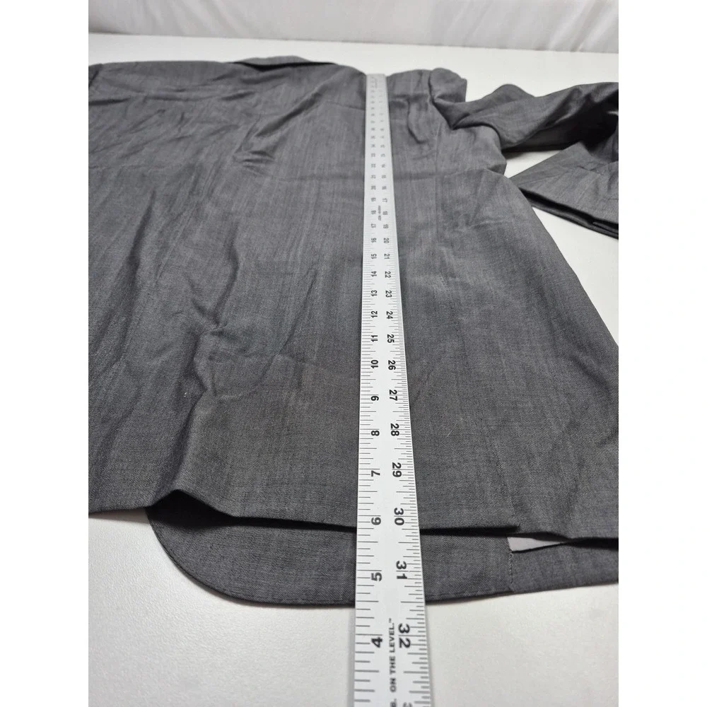 Emilio Ciro Suit Mens 48R Gray Wool Turbo 160 2 Piece 43x36W Zegna Formal NWT